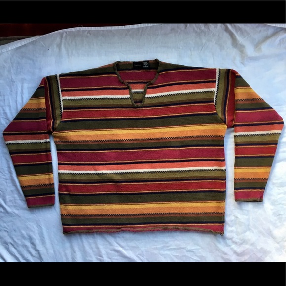 Structure Other - 90s STRUCTURE Blanket Sweater. L. Autumnal Colors.